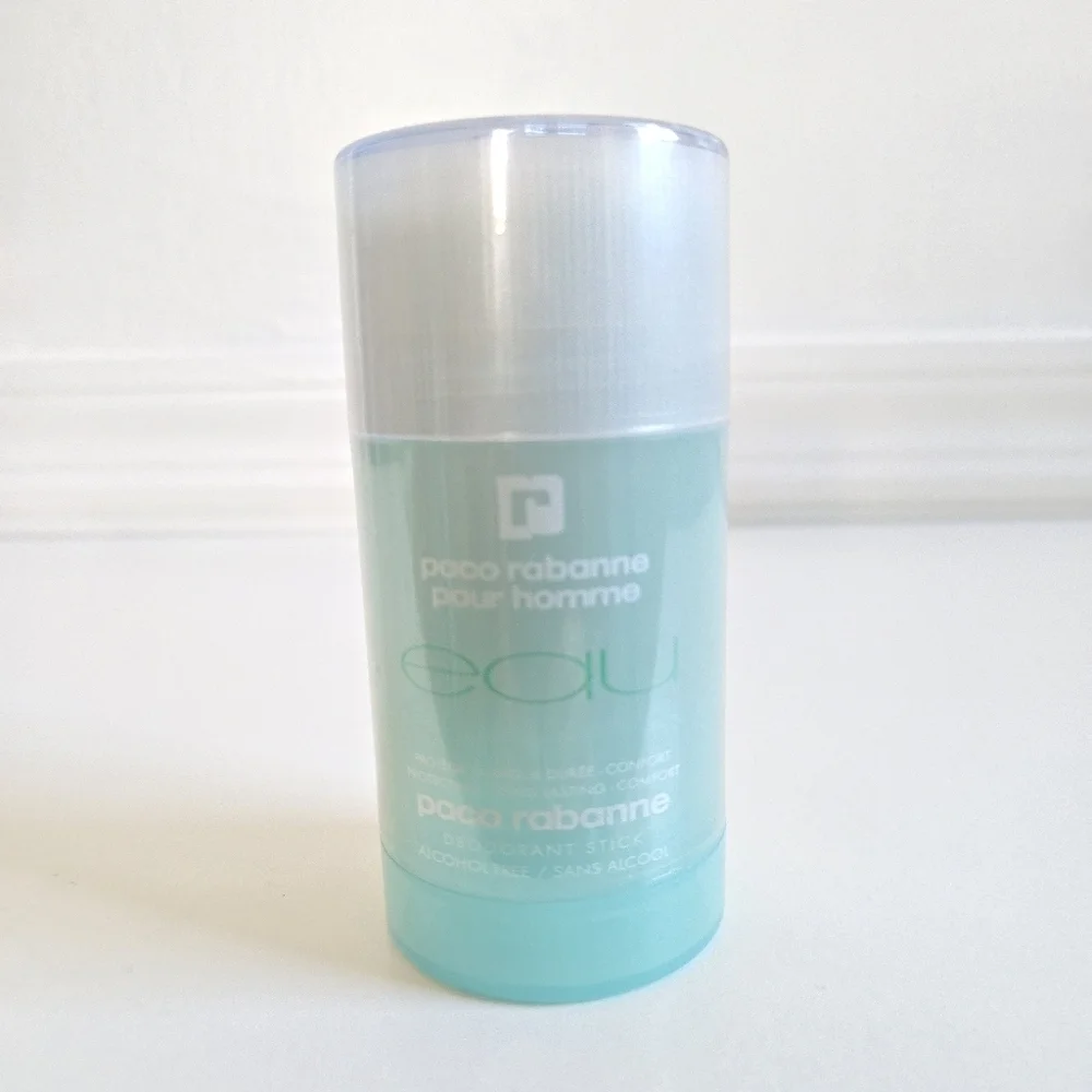 New Paco Rabanne Pour Homme Eau 75ml Deodorant Stick - Sealed Packaging
